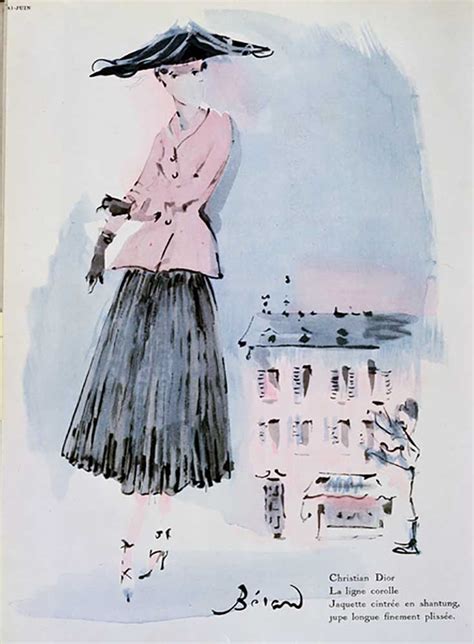 christian dior paris print|Christian Dior fashion sketches.